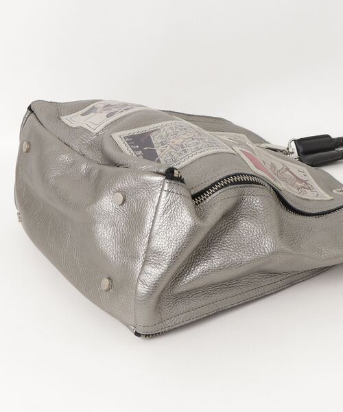 「BARBARA RIHL」 トートバッグ - シルバー レディース_画像3