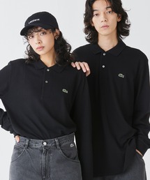美品 LACOSTE ラコステ 長袖ポロシャツ 黒 サイズ3 LACOSTE（ラコステ） ポロシャツ オリジナルフィット 長袖 ポロシャツ