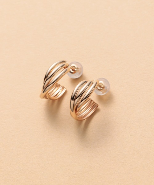 Viju gold ピアス 10金 アクセサリー Luum-Tre レディース ピアス