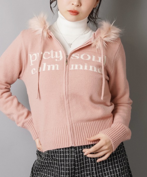 SPINNS（スピンズ） パーカー ふわもこフードが優勝彡あざと可愛い韓国