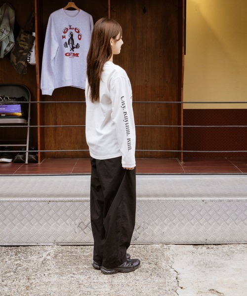 PR01. tシャツ BIG WAVE シティーラン Tシャツ (ロンT) メンズ