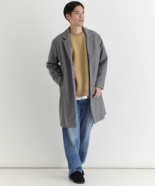 BACK NUMBER チェスターコート コート 「BACK NUMBER」ライトメルトン