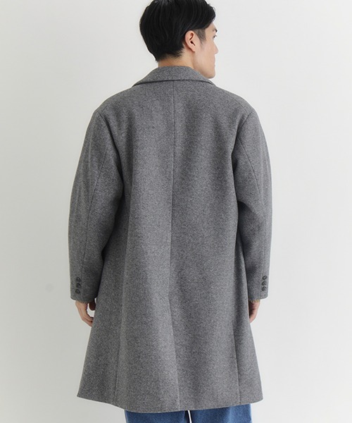 BACK NUMBER チェスターコート コート 「BACK NUMBER」ライトメルトン
