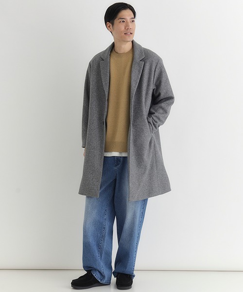 BACK NUMBER チェスターコート コート 「BACK NUMBER」ライトメルトン