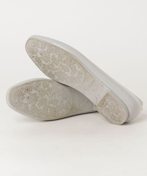 「SHIPS」 フラットパンプス 40 ライトグレー レディース_画像3