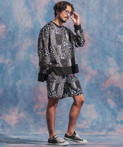 「Jih Nunc」 ショートパンツ M ネイビー メンズの画像