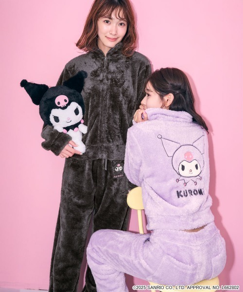 aimerfeel（エメフィール） パジャマ ルームウェア クロミ フリース