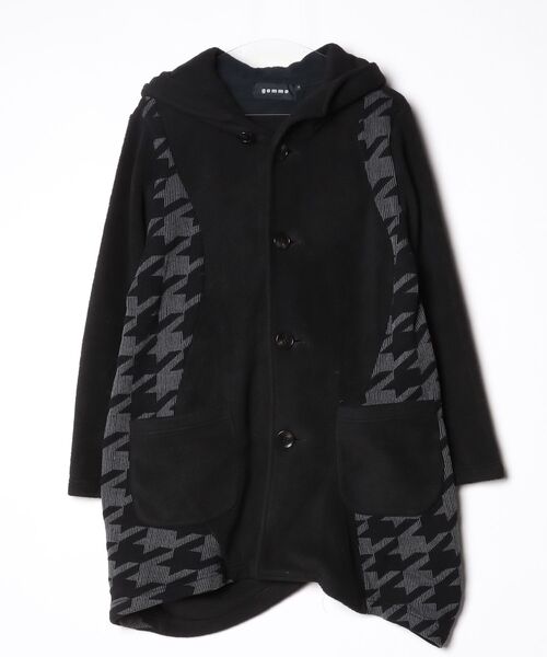 gomme（ゴム） コート MEDIUM ブラック レディース : ZOZOTOWN Yahoo