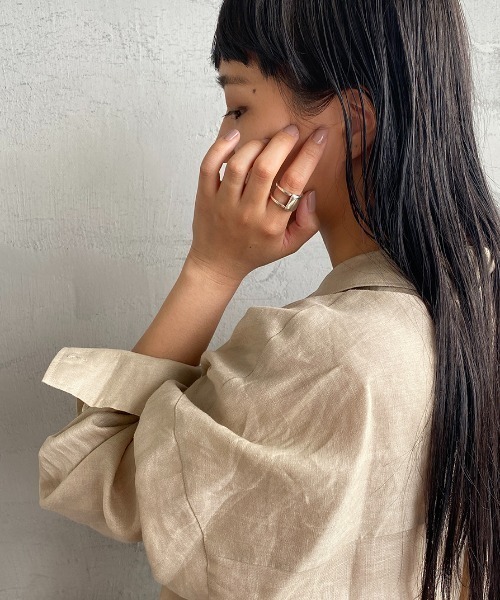 「PHILIPPE AUDIBERT」 リング 11号 シルバー レディース_画像5