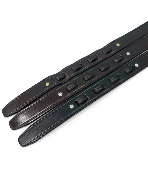 「TORY LEATHER」 ベルト 30 ブラック メンズ_画像8