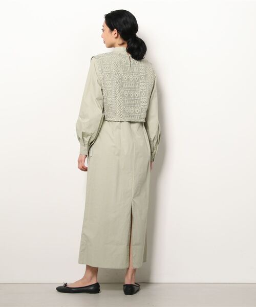 BEAUTY＆YOUTH UNITED ARROWS 長袖ワンピース FREE ホワイト