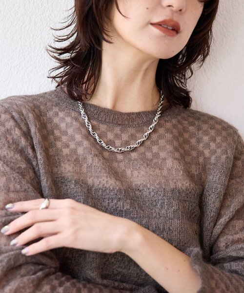 r様 WG ネックレス RIVE DROITE（リヴドロワ） ネックレス 「R.good（アールドットグッド
