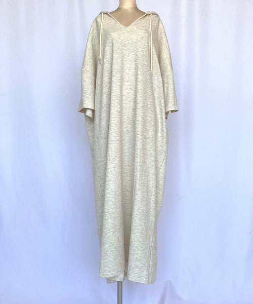 「Q」 半袖ワンピース MEDIUM ブラック レディース_画像3