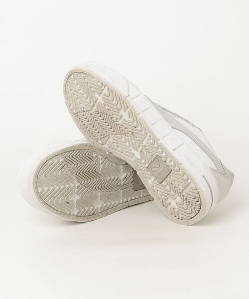 「PUMA」 ローカットスニーカー 24.0cm ホワイト レディース_画像3