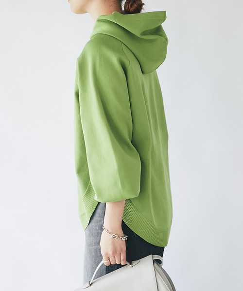 「un dix cors」 長袖ニット FREE アイボリー レディース_画像3