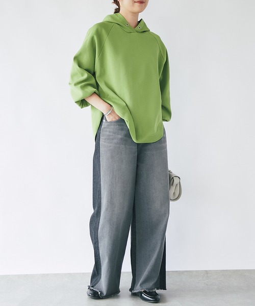 「un dix cors」 長袖ニット FREE アイボリー レディース_画像7