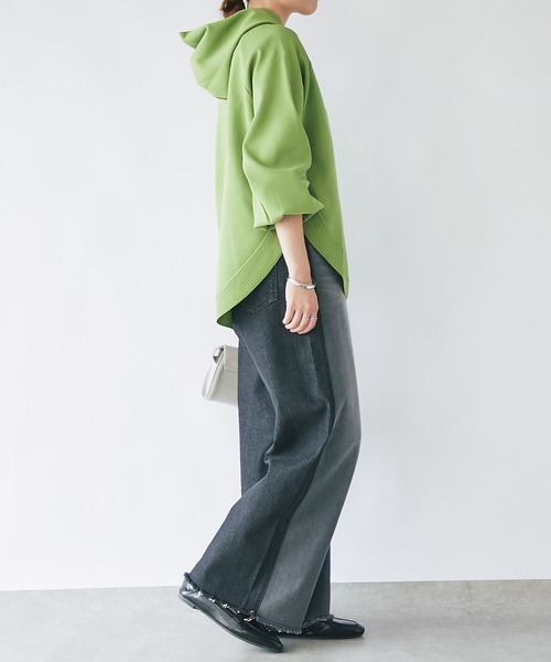 「un dix cors」 長袖ニット FREE アイボリー レディース_画像8