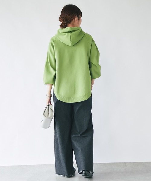 「un dix cors」 長袖ニット FREE アイボリー レディース_画像9