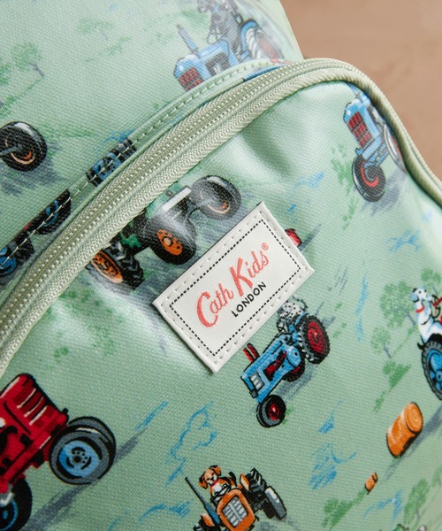 リュック キッズ クラシック ラージ バックパック Vintage Tractors キッズ 子供 男の子の画像