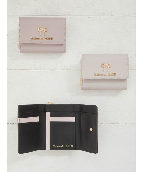 Maison de FLEUR（メゾンドフルール） 財布 FREE ライトピンク