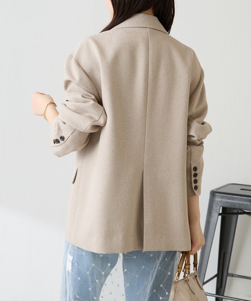 COLLAGE GALLARDAGALANTE ジャケット テーラードジャケット ツイード