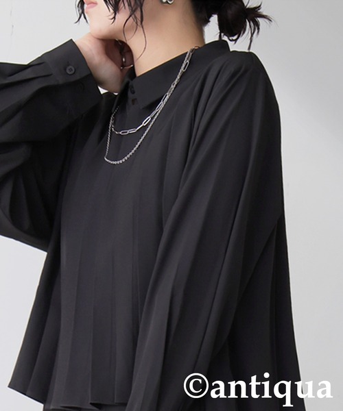 antiqua（アンティカ） ワンピース プリーツワンピース : ZOZOTOWN