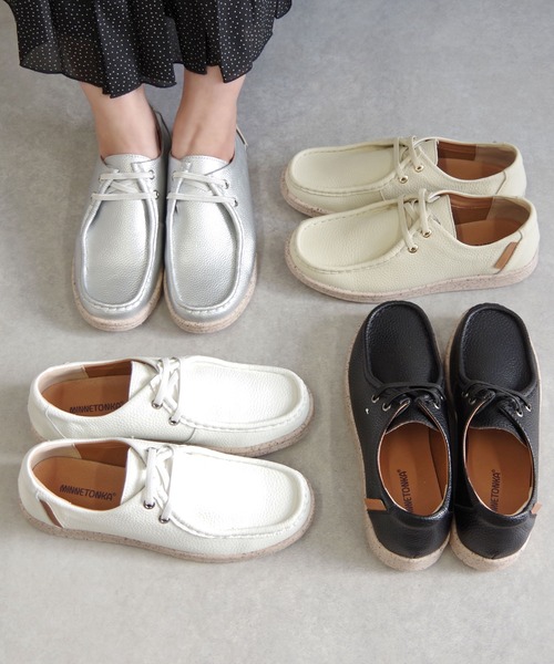 「Minnetonka」 シューズ 8 シルバー レディース_画像2