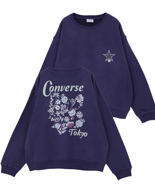 CONVERSE TOKYO スウェット CONVERSE TOKYO トレーナー スウェット TIGER LOGO SWEAT レディース