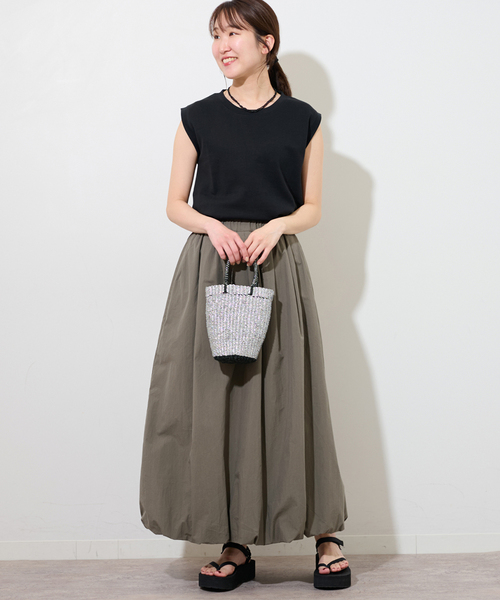 「JOURNAL STANDARD relume」 ノースリーブトップス FREE ホワイト レディース_画像2