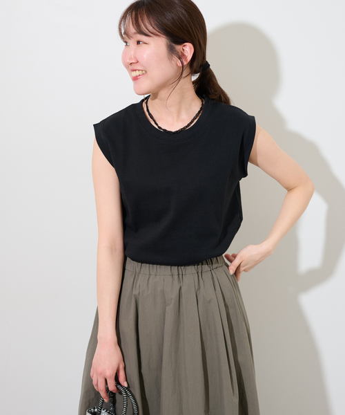 「JOURNAL STANDARD relume」 ノースリーブトップス FREE ホワイト レディース_画像5
