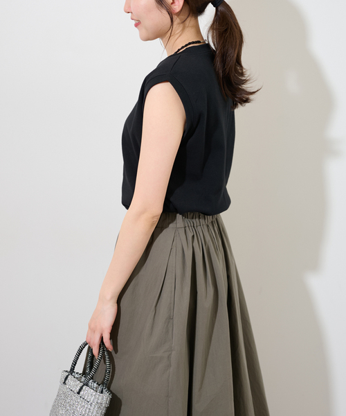 「JOURNAL STANDARD relume」 ノースリーブトップス FREE ホワイト レディース_画像6