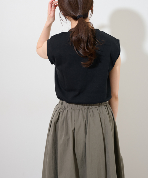 「JOURNAL STANDARD relume」 ノースリーブトップス FREE ホワイト レディース_画像7