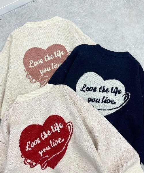 「nemne store」 長袖ニット MEDIUM アイボリー レディース_画像9