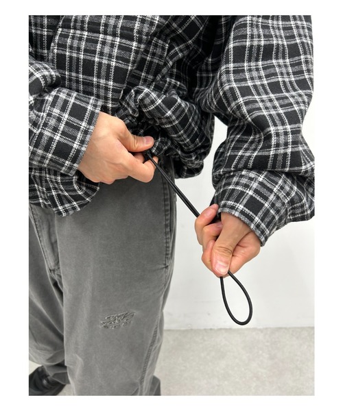 「WHO'S WHO gallery」 長袖シャツ FREE ブラック メンズ_画像5