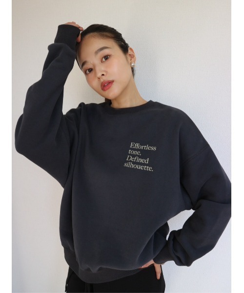 TRUNC トレーナー スウェット Oversized Back LOGO Sweat / オーバー