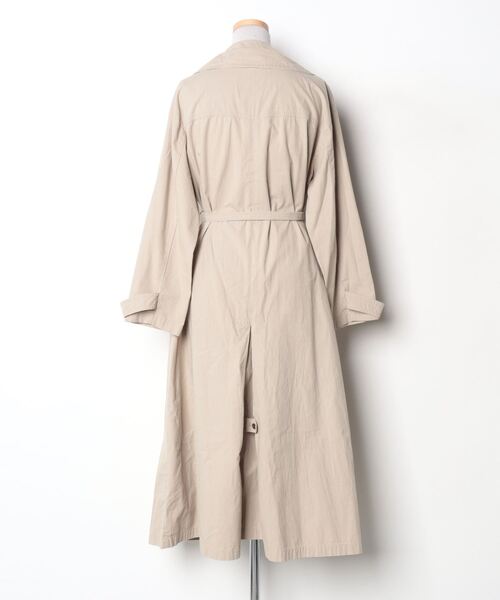 「Ebonyivory」 トレンチコート FREE グレー レディース_画像2