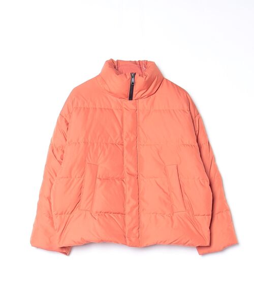 STUDIOUS（ステュディオス） ダウンジャケット FREE オレンジ