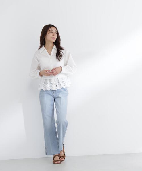 NATURAL BEAUTY BASIC（ナチュラルビューティーベーシック） ブラウス