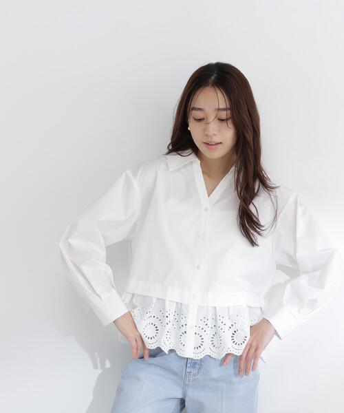 NATURAL BEAUTY BASIC（ナチュラルビューティーベーシック） ブラウス