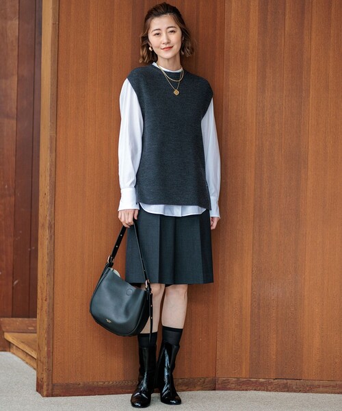 グレー ノースリーブニット 23区（ニジュウサンク） ノースリーブニット 38 グレー レディース