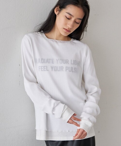 SHENERY（シーナリー） tシャツ オリジナルロゴロンTEE レディース
