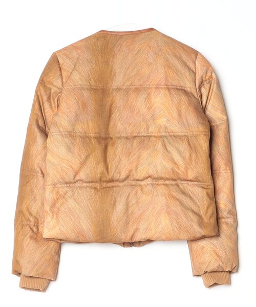 「SEE BY CHLOE」 ダウンジャケット 2 オレンジ レディース_画像2