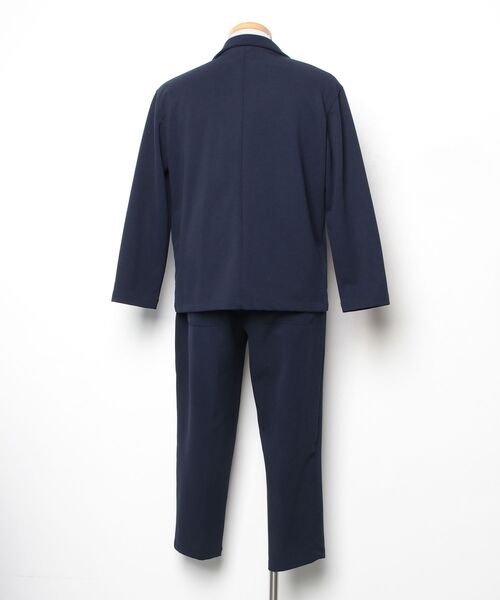 【美品】ビームスハート　ポリエステル　ブルー　3ピース　セットアップ　Lサイズ 美品】ビームスハート ポリエステル ブルー 3ピース セットアップ L