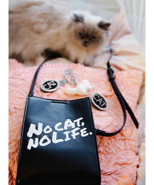 mmts（マミタス） ショルダーバッグ バッグ NO CAT， NO LIFE