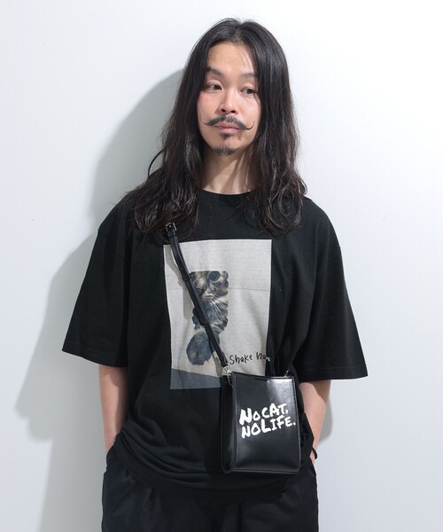 mmts（マミタス） ショルダーバッグ バッグ NO CAT， NO LIFE