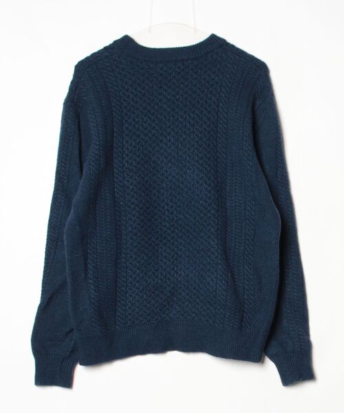 「URBAN RESEARCH ROSSO MEN」 長袖ニット LARGE ブルー メンズ_画像2