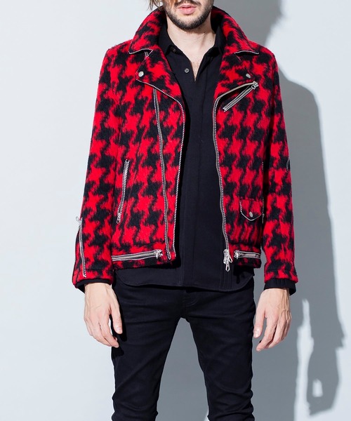 「NO ID.」 ライダースジャケット 1 ブラック メンズ_画像3