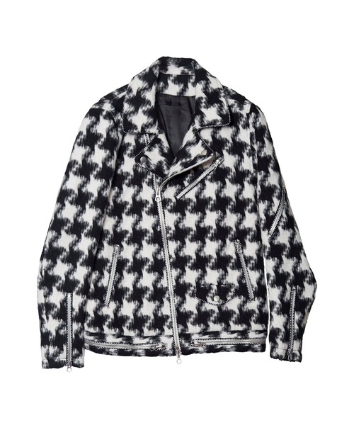 「NO ID.」 ライダースジャケット 1 ブラック メンズ_画像5