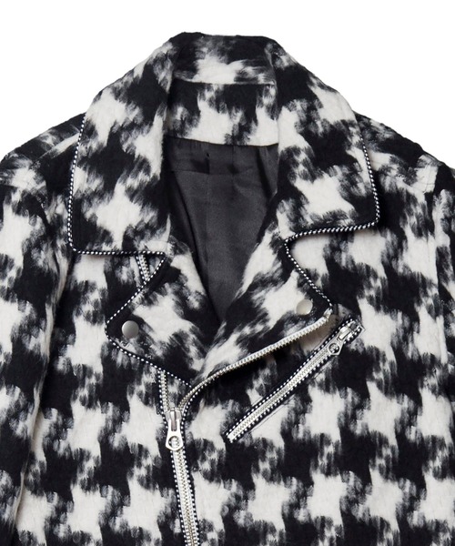 「NO ID.」 ライダースジャケット 1 ブラック メンズ_画像7