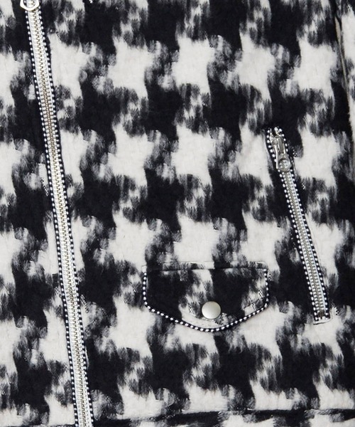 「NO ID.」 ライダースジャケット 1 ブラック メンズ_画像9